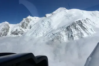 Vol au-dessus du Mont Blanc depuis Chambéry