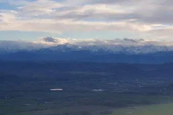 En montée vers les Pyrénées