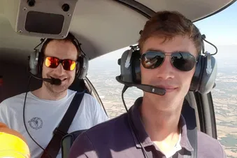 Balade aérienne tour des îles YE et NO