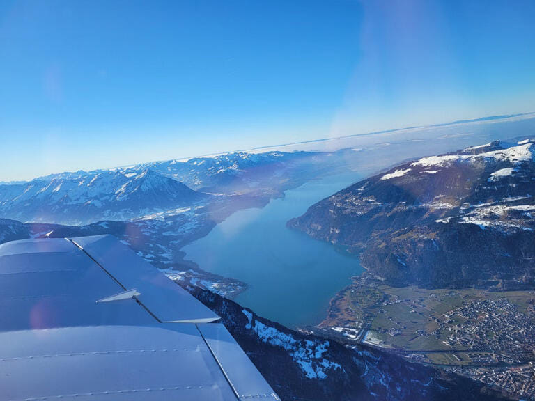 Vol panoramique au-dessus de Lucerne : Pilatus, Rigi, lac des Quatre-Cantons et la vieille ville vus du ciel