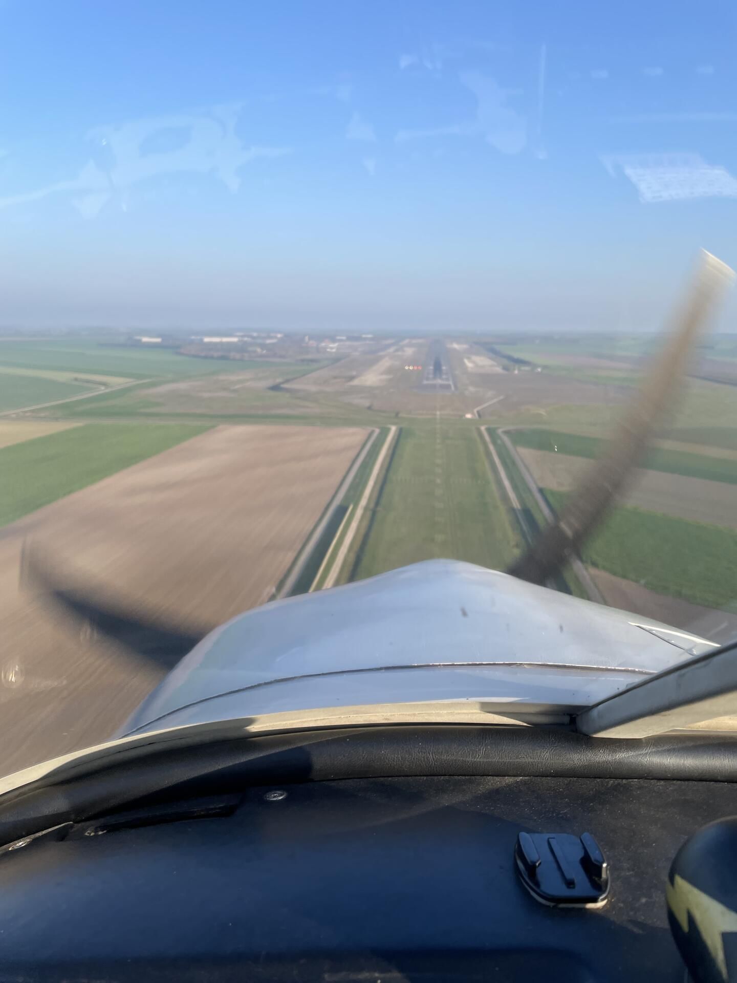 Longue finale piste 10