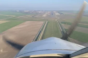 Longue finale piste 10