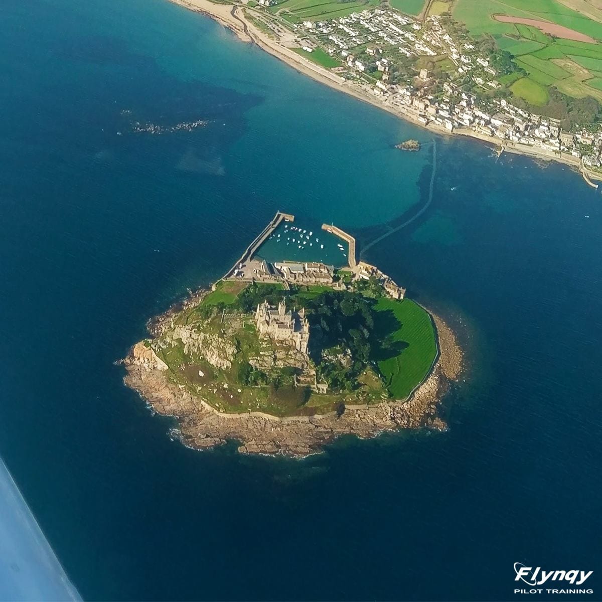 The Tip of England - Lands End flight experience