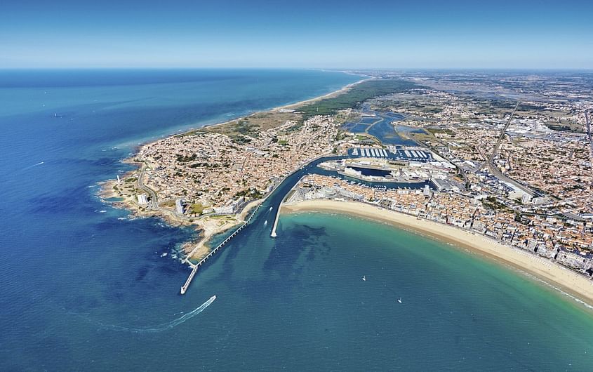 Cap la Côte Sauvage en hélicoptère