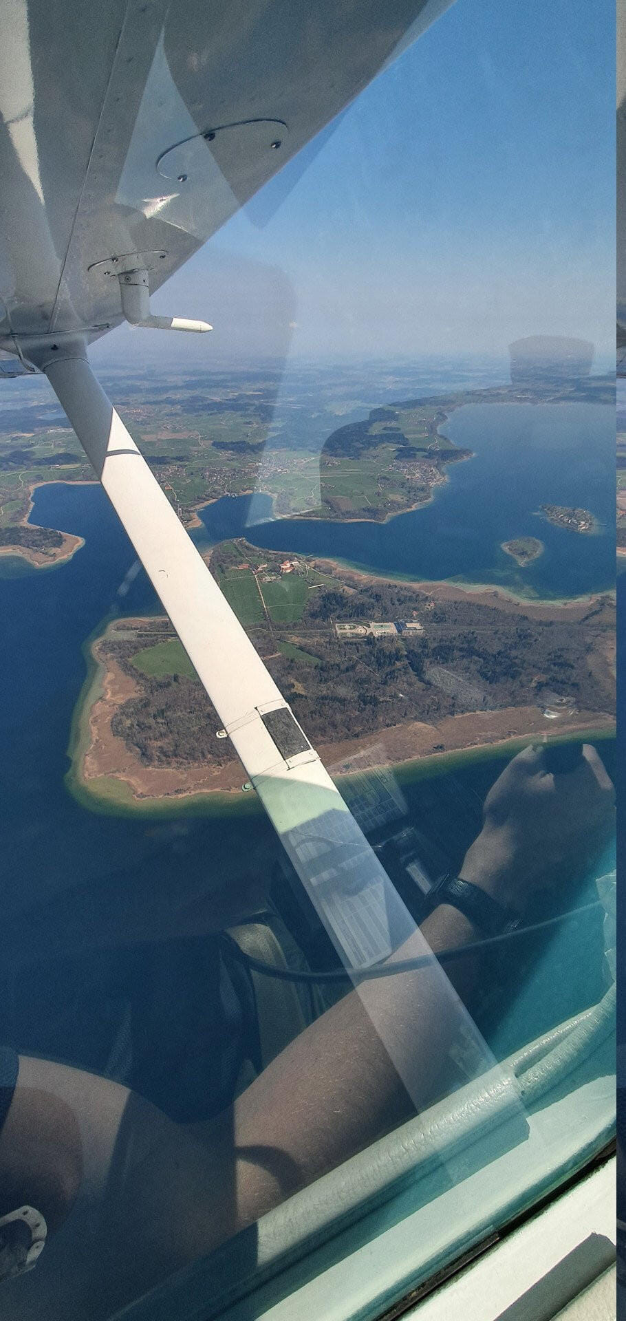 Kleiner Rundflug zum Chiemsee