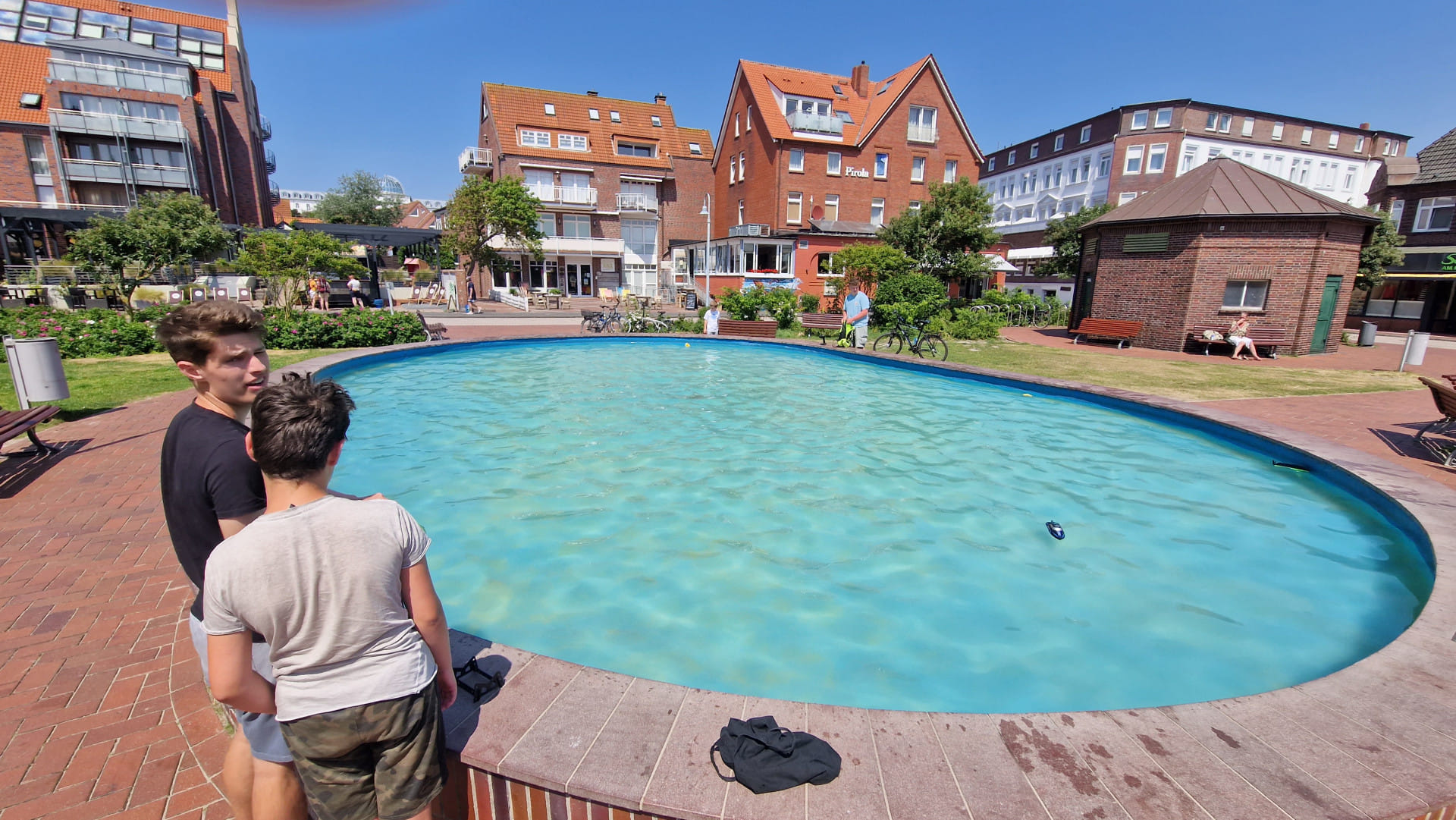 Juist: Schiffchenteich