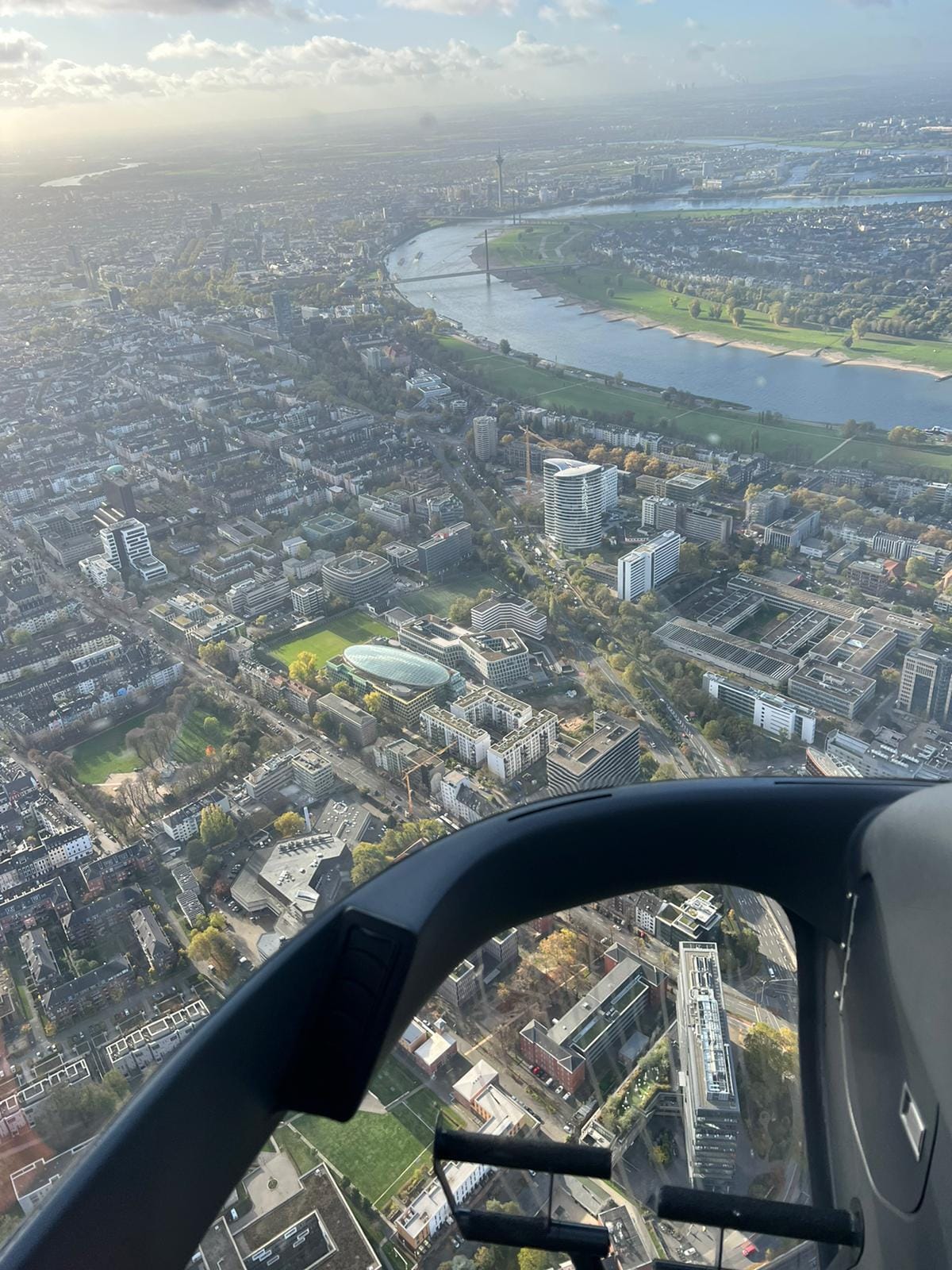 Hubschrauber Rundflug Düsseldorf