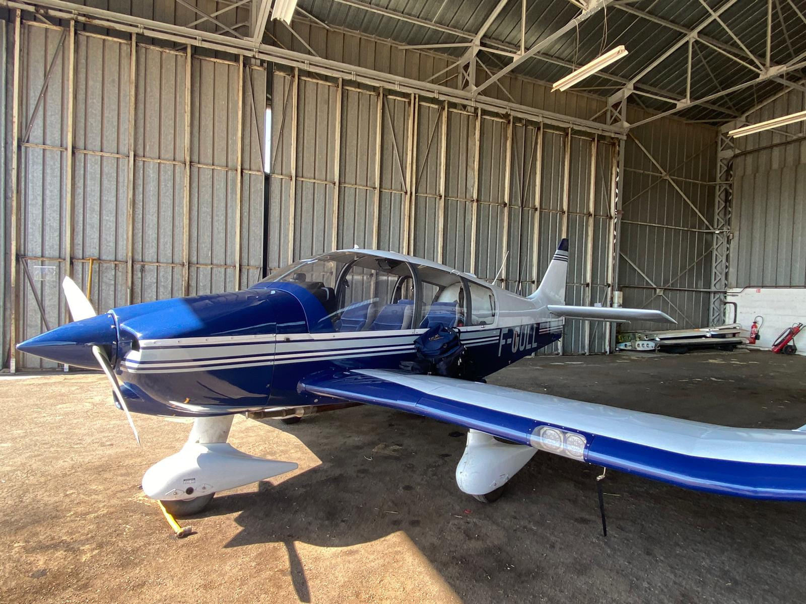 Vue d'un DR 400 Robin 180 HP