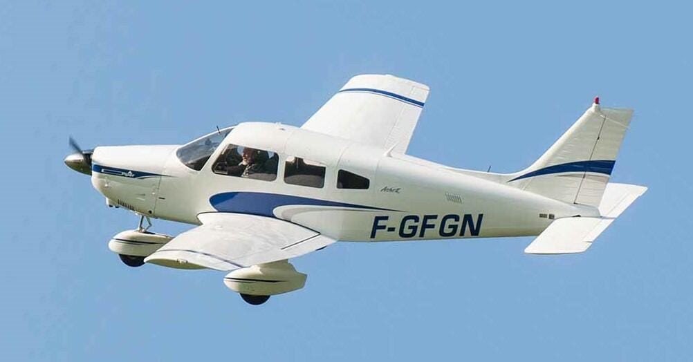PA28 en vol