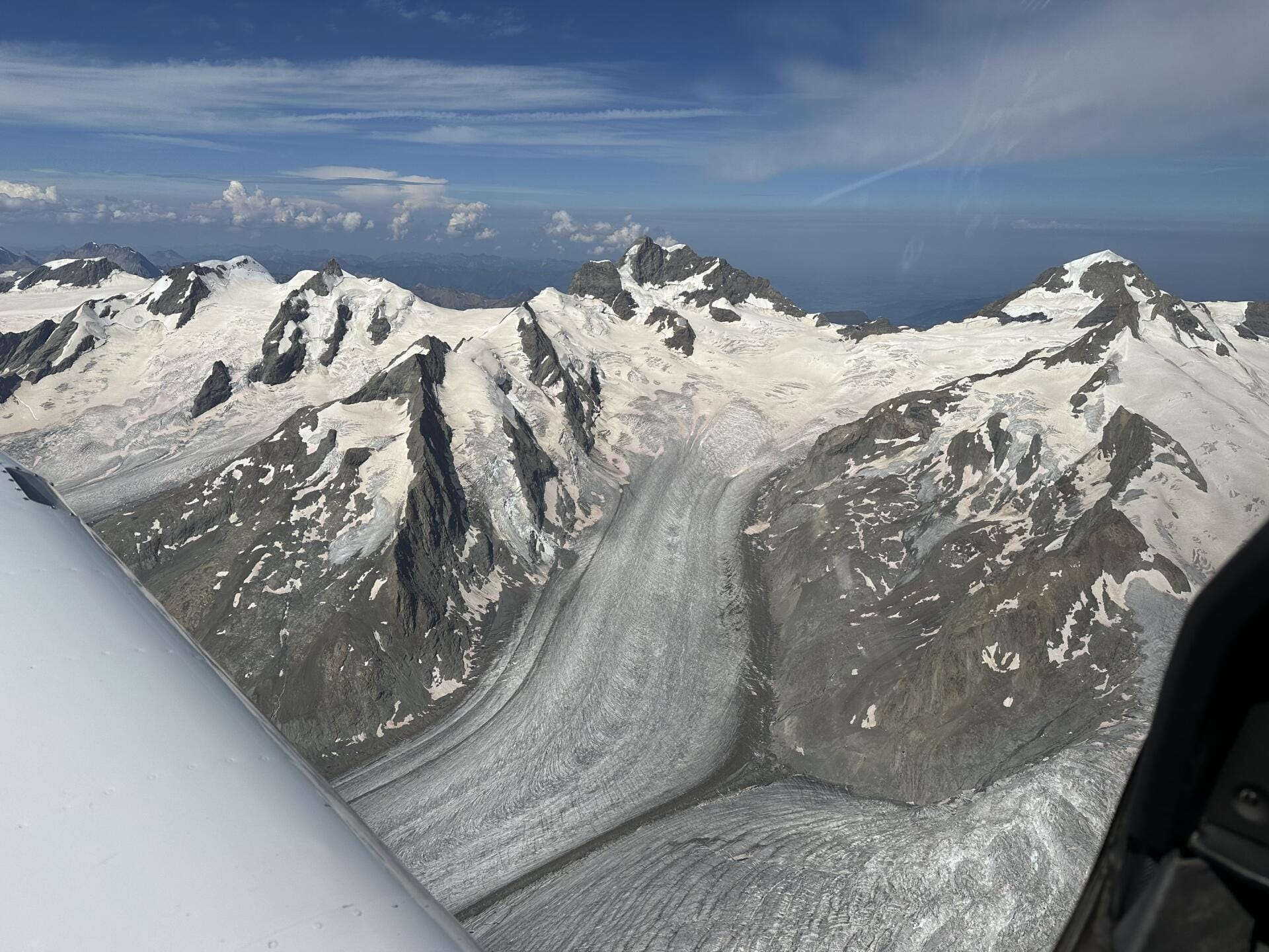 Vols d‘alpes avec pause à sion