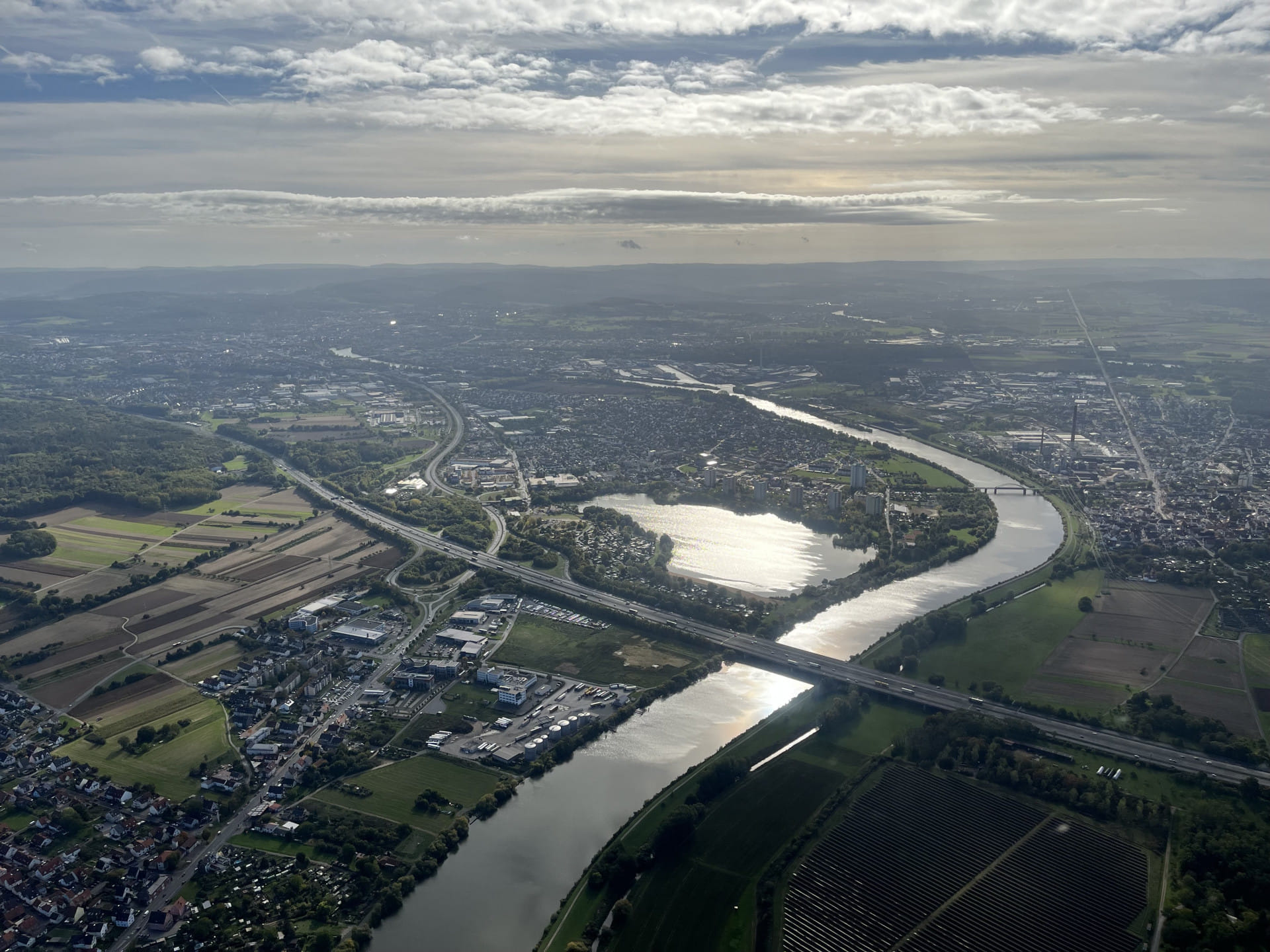 Rundflug Aschaffenburg und Umgebung