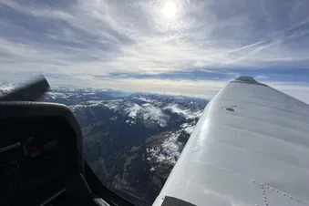 en route vers le Mont Blanc