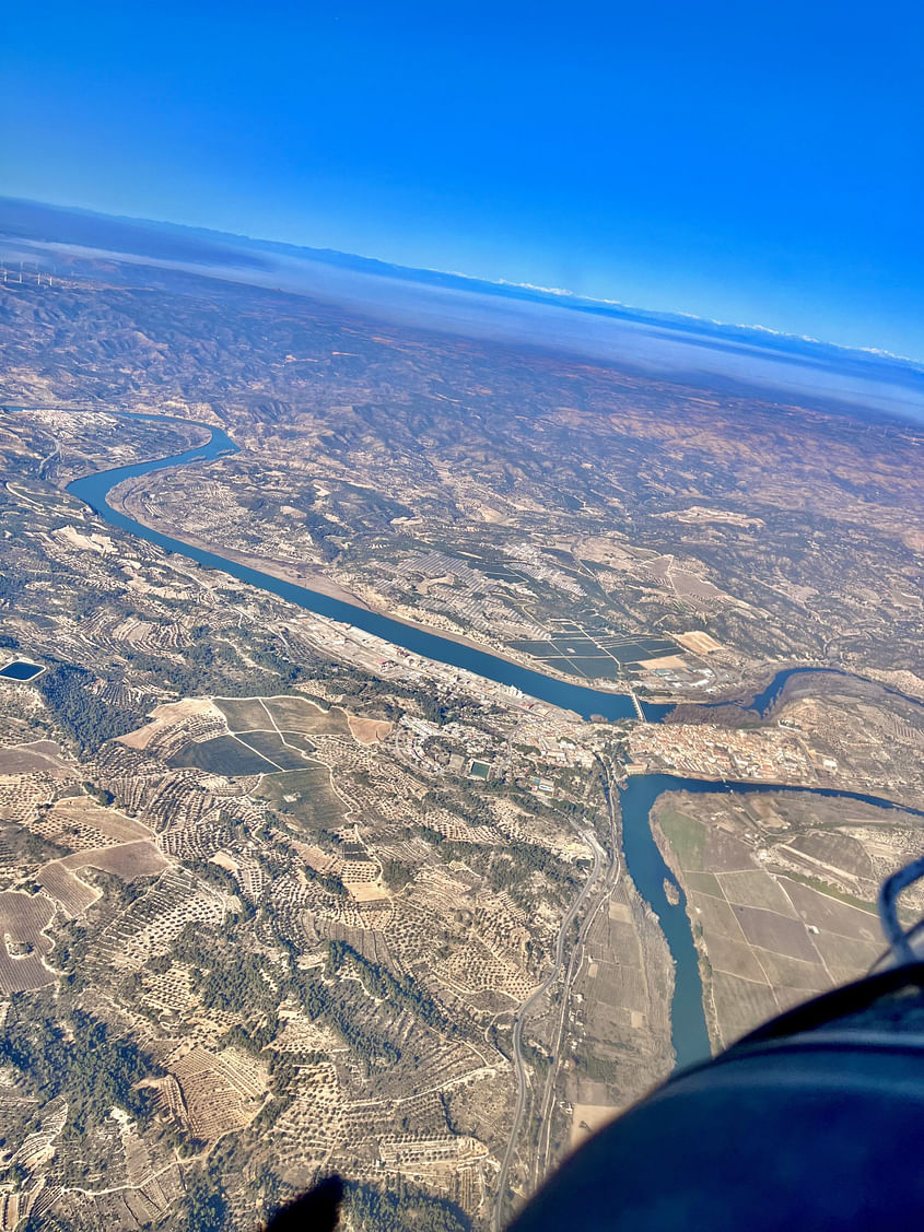 Scenic flight over Catalunya