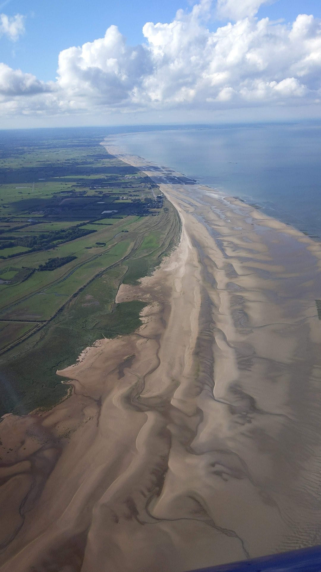 Balade aérienne le long de la côte de Barfleur (1h15m)