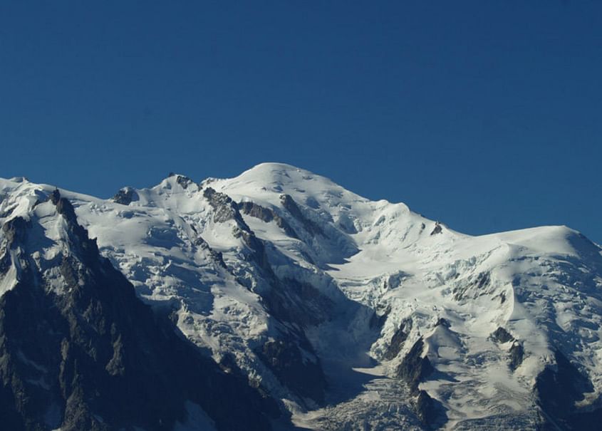 Balade aérienne, tour du Mont Blanc