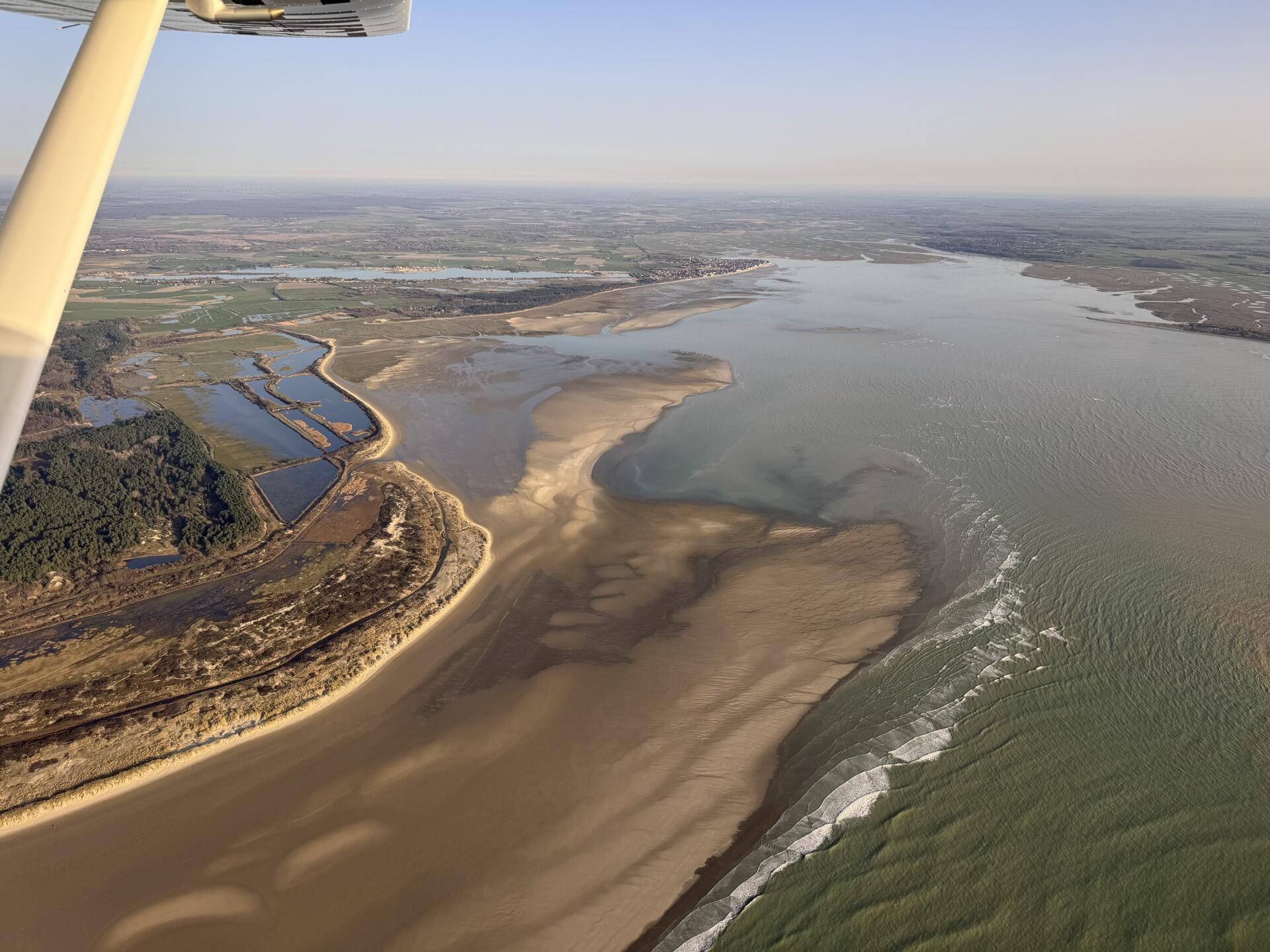 Survol de la Baie de Somme