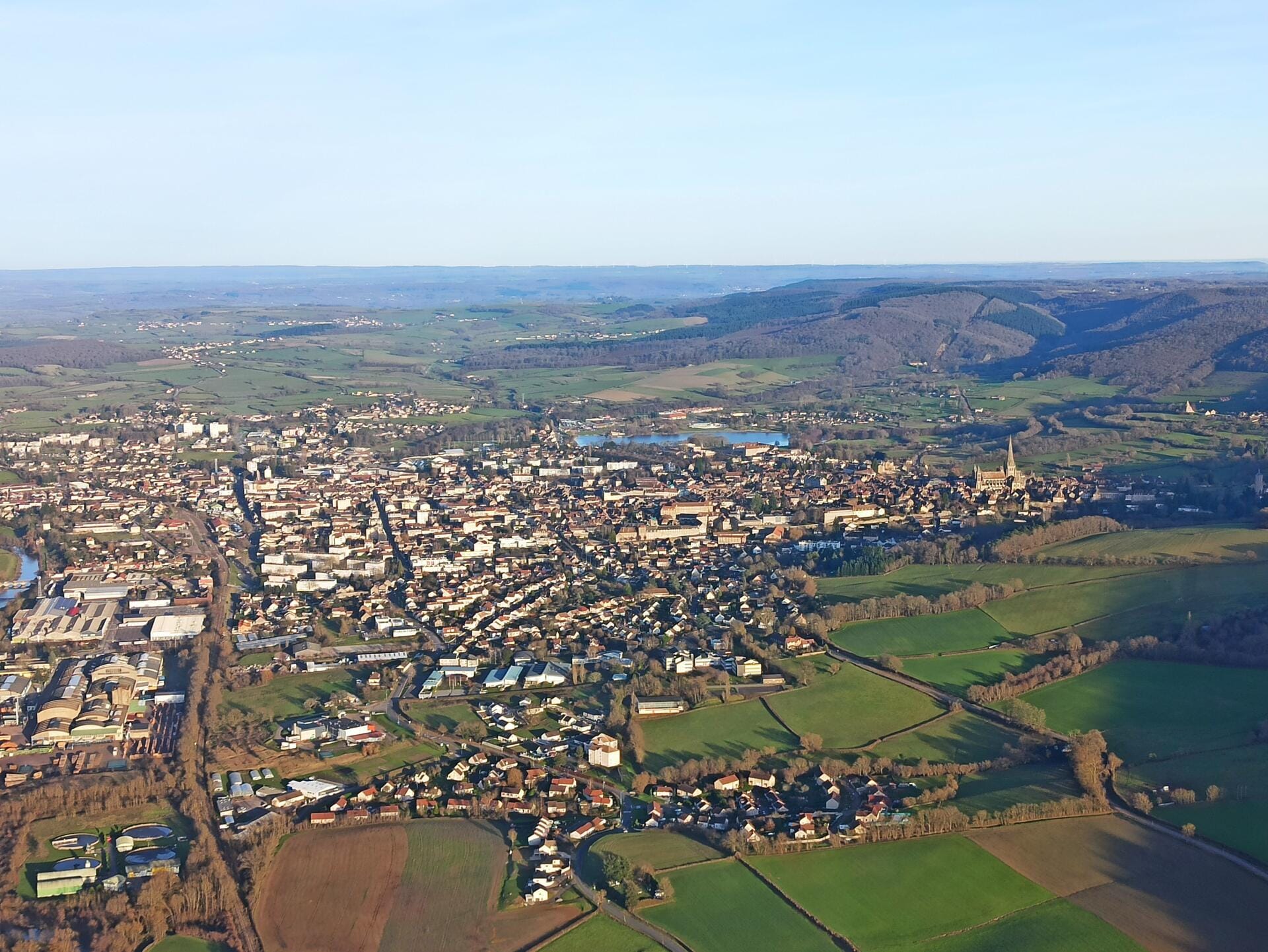 La ville d'Autun