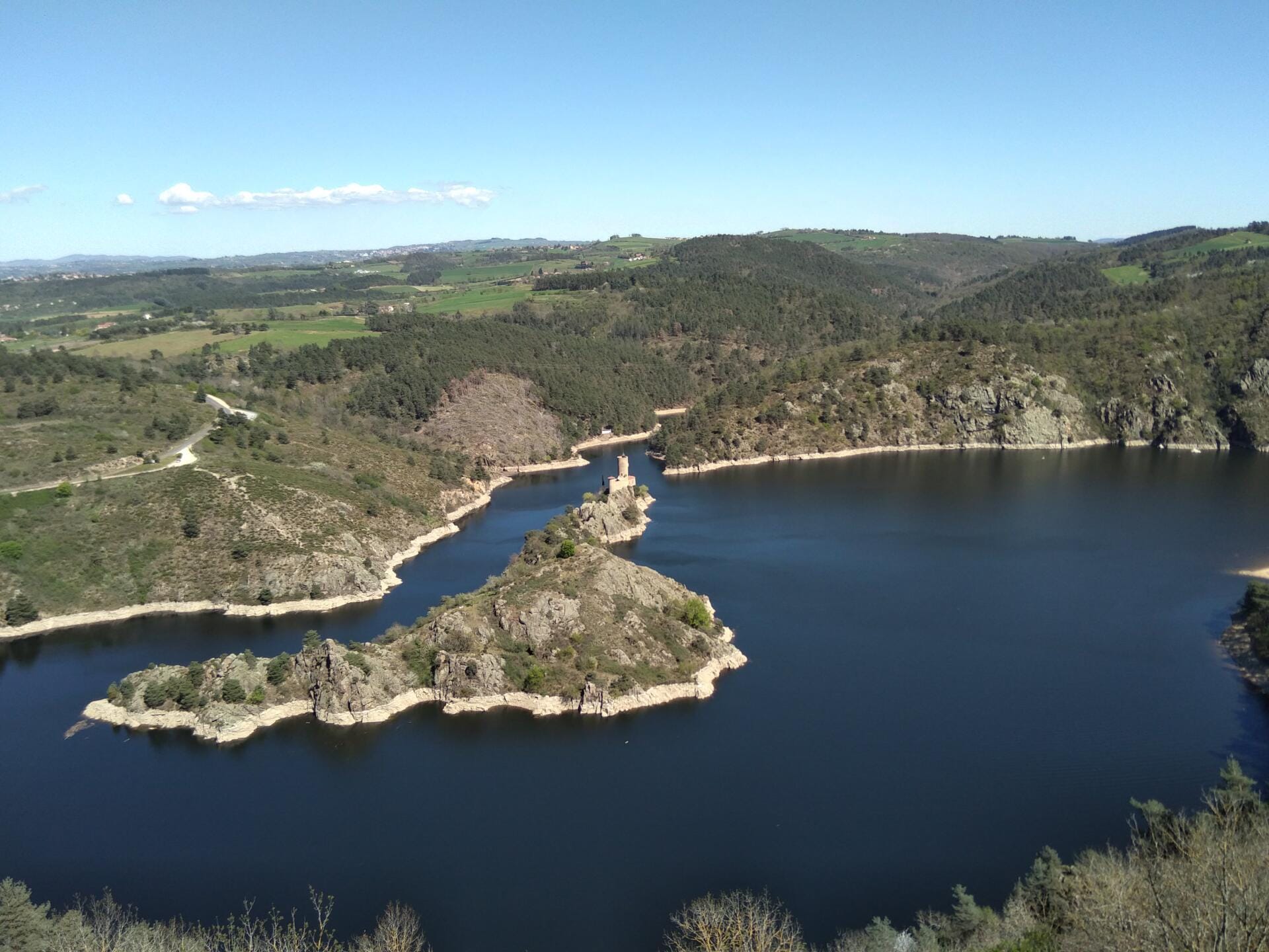 Découverte aérienne de la ville du Puy en Velay