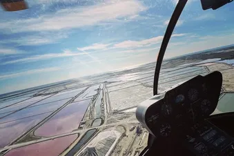 Balade front de mer Héraultais en hélicoptère R66