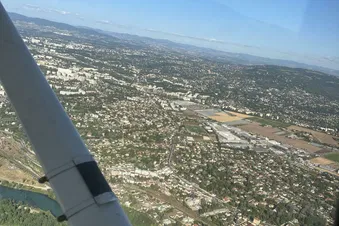 Balade aérienne autour de Lyon