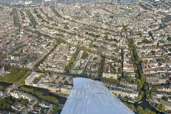 Sightseeing flight over Texel and Amsterdam
