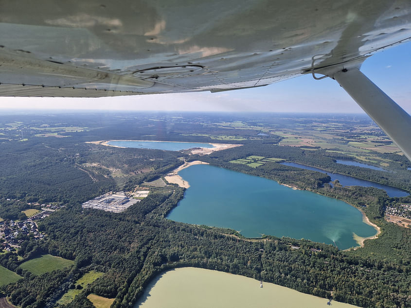 UL-Rundflug über Ruhrgebiet und Münsterland