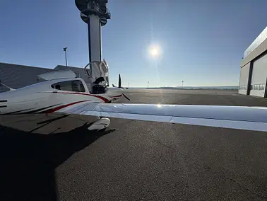 IFR-An- und Abflug Erlebnis von Saarbrücken
