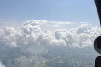 La Camargue vue du ciel