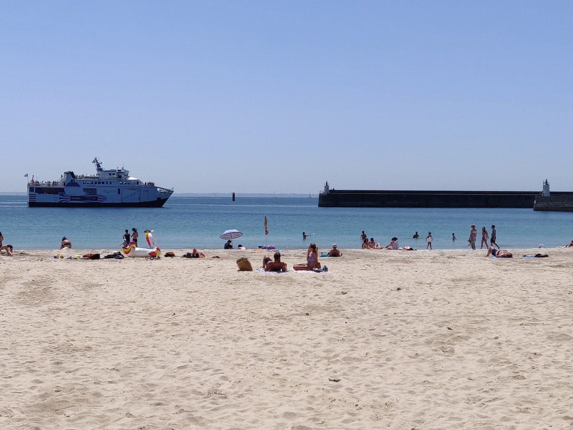 Quiberon via Le Golf du Morbihan et Carnac