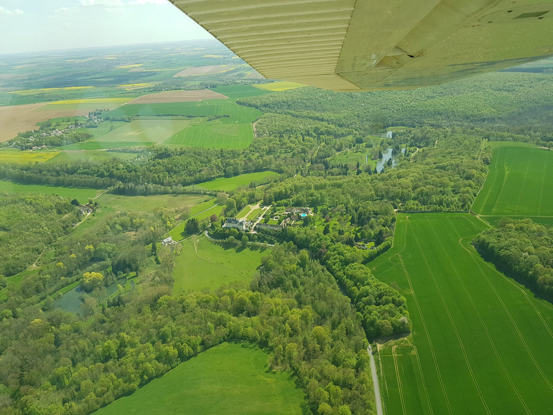 Balade aérienne en Seine et Marne (3 passagers)