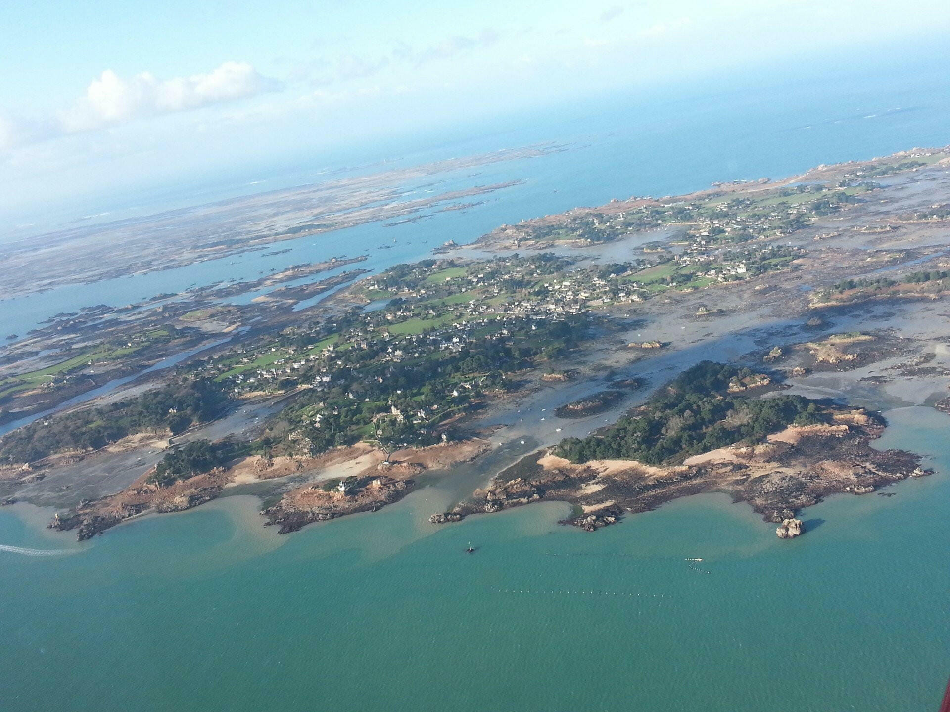 L'archipel de Bréhat au départ de la Côte de Granit(2Pax min