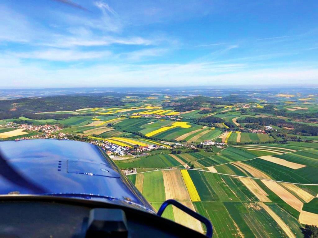 Flug von Krems nach Dobersberg