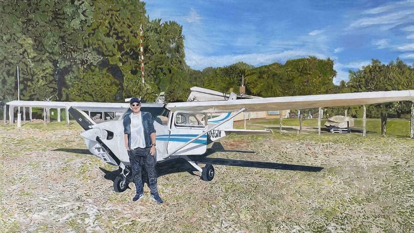 Sächsische Brauereirunde aus der Luft entdecken C172