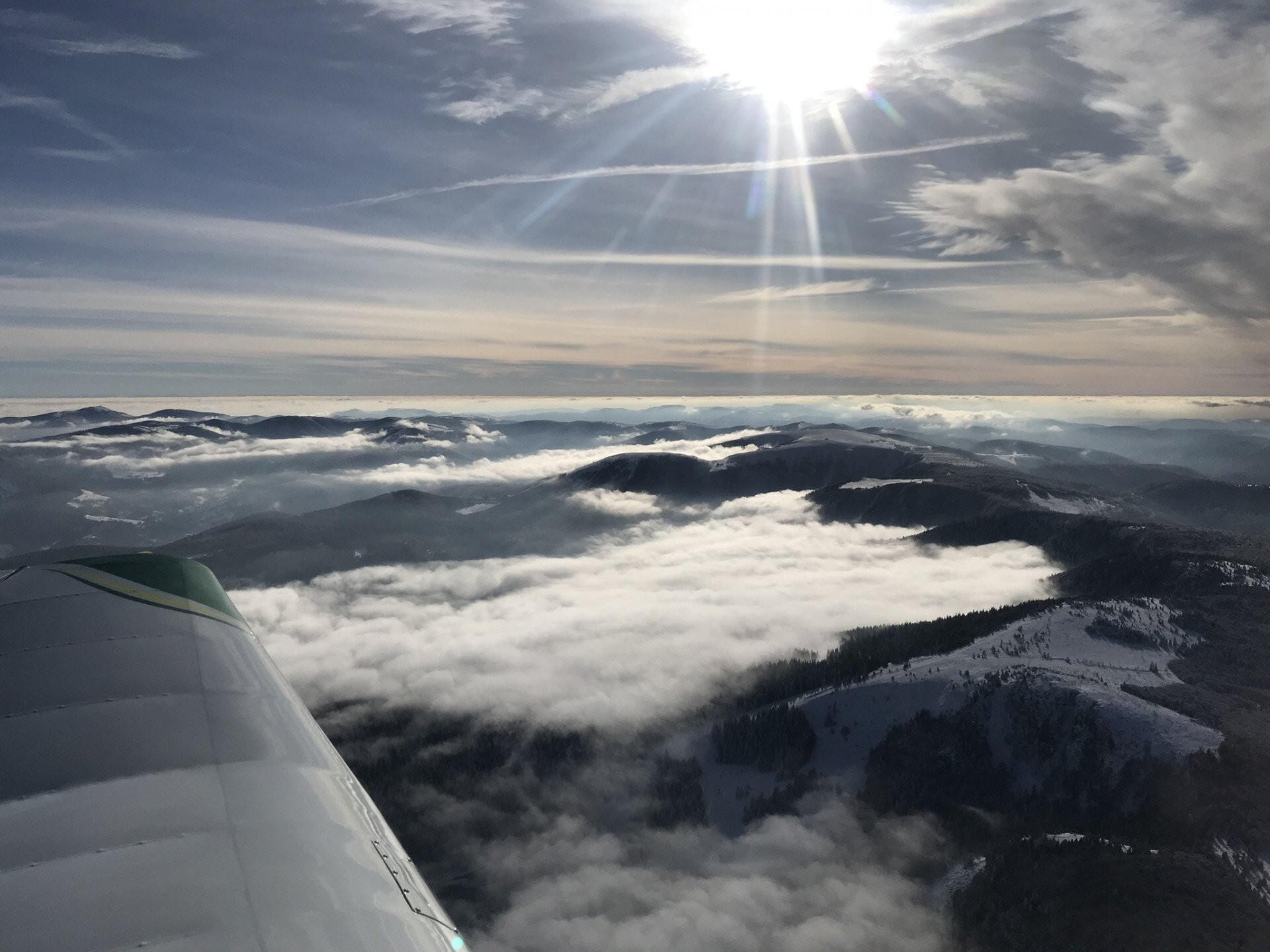 [1H] En Dr400 -> Vol sur les Vosges, ses châteaux & lacs.