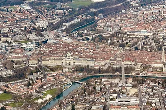 Sicht auf das Bundeshaus, Bern