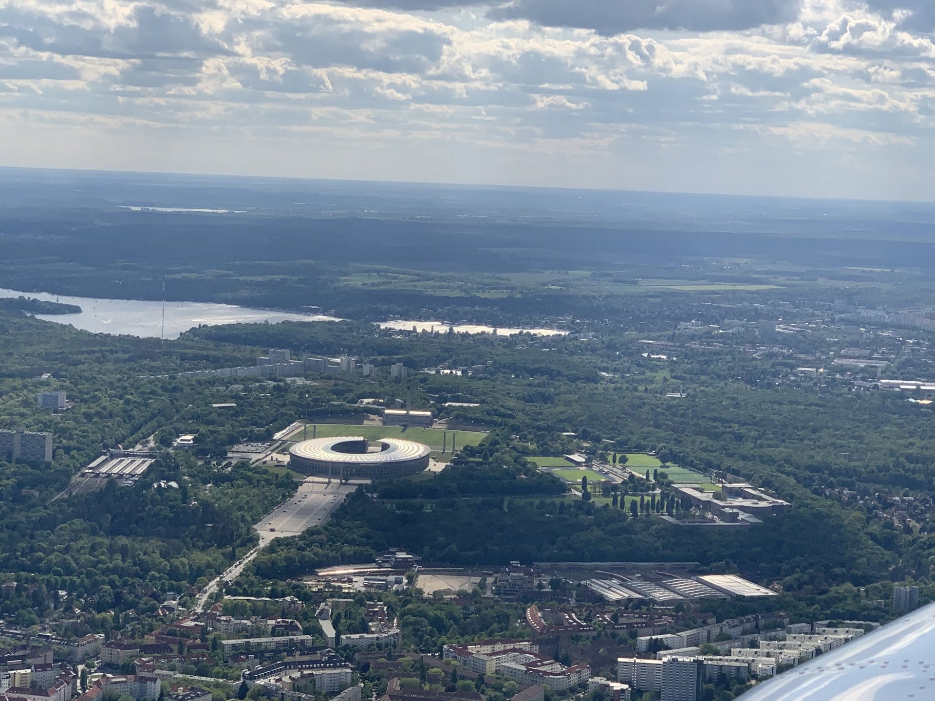 Traumhafter Rundflug über Berlin und Potsdam