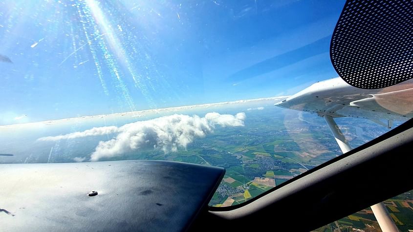 Rundflug über das Siegerland, Biggesee Olpe uvm.