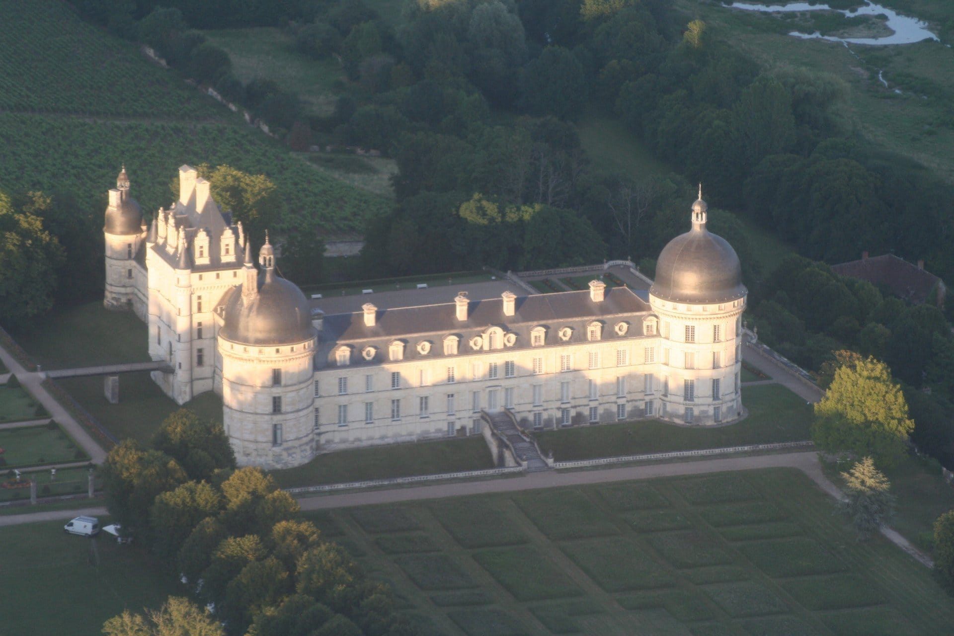 Balade aérienne dans les Châteaux de la Loire