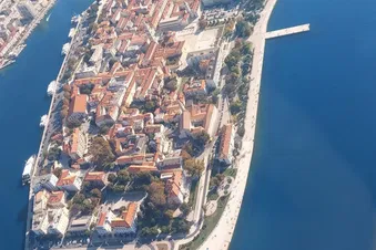 Panoramic flight Zadar - Ugljan - Sukošan
