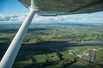 45 mins Air experience flight over the Midlands