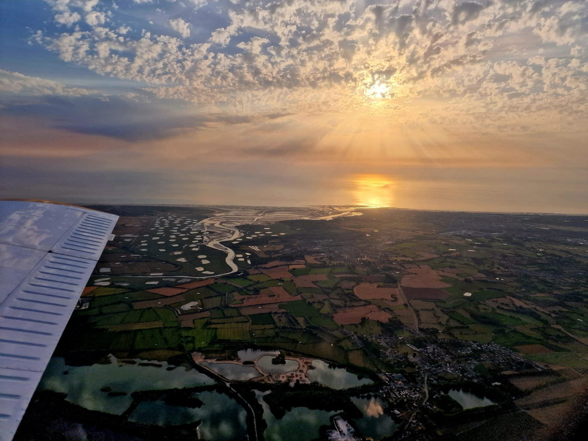 Découverte aérienne : Baie de Somme et falaises du Tréport