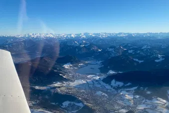 Rundflug über die Seen Oberbayerns bis zur Zuspitze