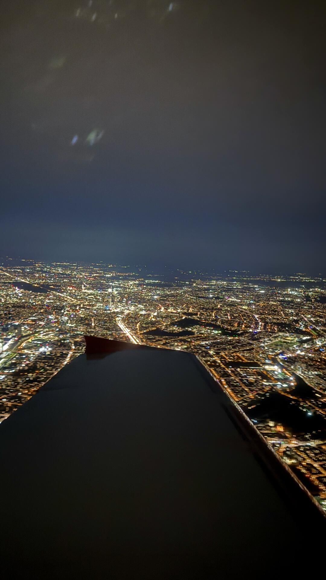 VFR Nachtflug über Berlin