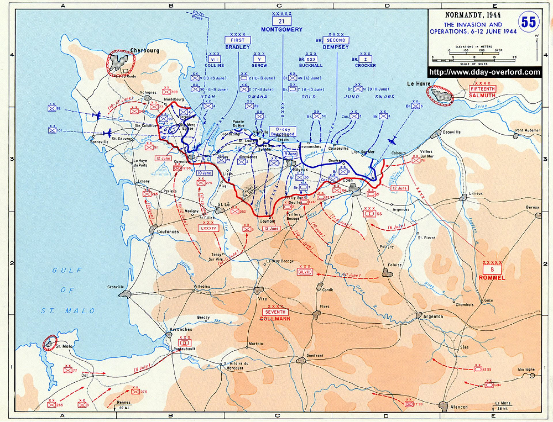 Balade aérienne : Les Plages du Débarquement