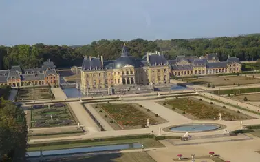 Balade aérienne à Vaux le Vicomte