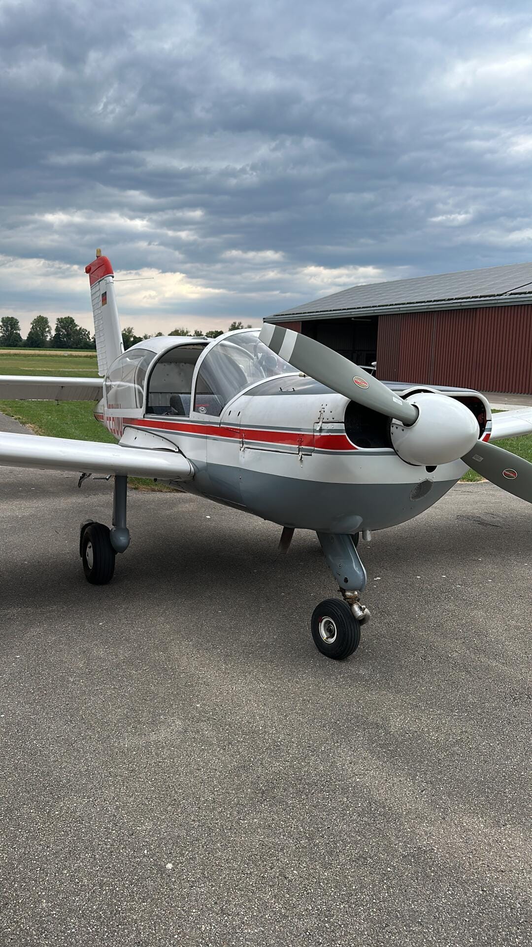 Socata/ Morane Saulnier 893A von vorne
