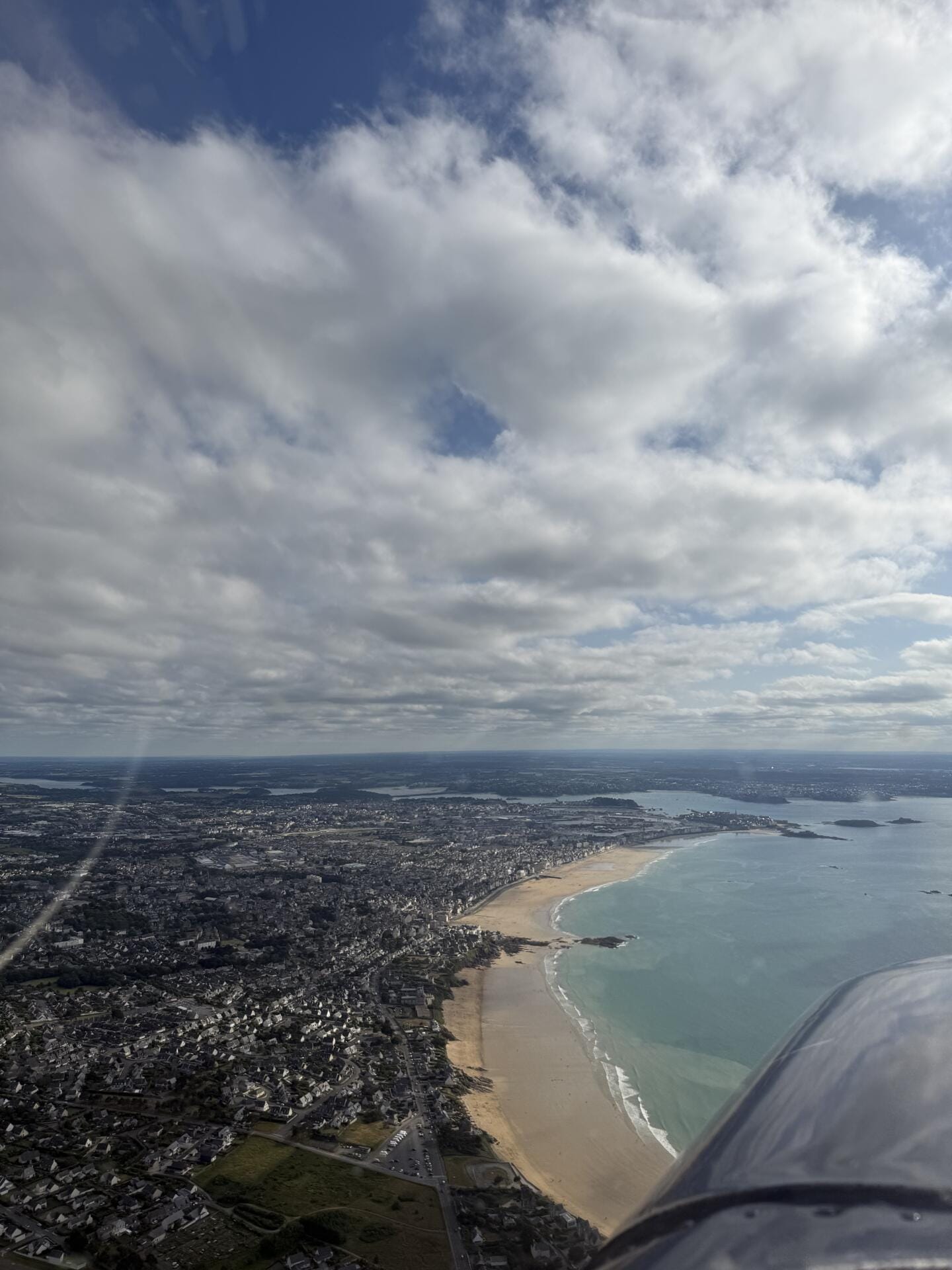 Vol Rennes → Deauville avec escalle 😎