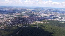 Schöner Rundflug mit Bodenseeüberflug und über Stuttgart