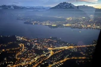Alpen-Rundflug: Zentralschweiz, Titlis und Luzern