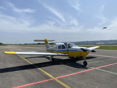 Flugtaufe mit Zwischenlandung in Bern-Belp